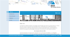 Desktop Screenshot of bkm-muenchen.de